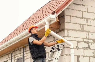 Pose et remplacement de gouttières à Huisnes-sur-Mer
